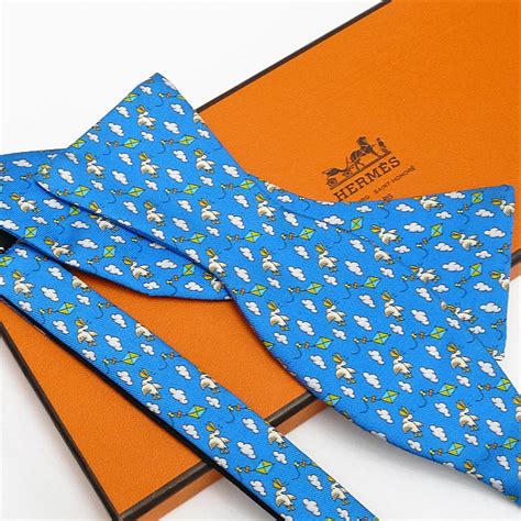 feather bow tie hermes|Hermes silk ties for men.